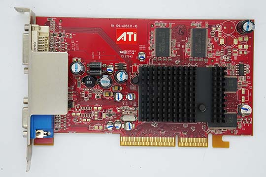 ATI Radeon 9550 XL 256MB 显示卡（ATI Radeon 9550XL芯片）